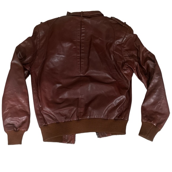 Vintage Wilson's Suede & Leather Jacket Unisex - Picture 4 of 11